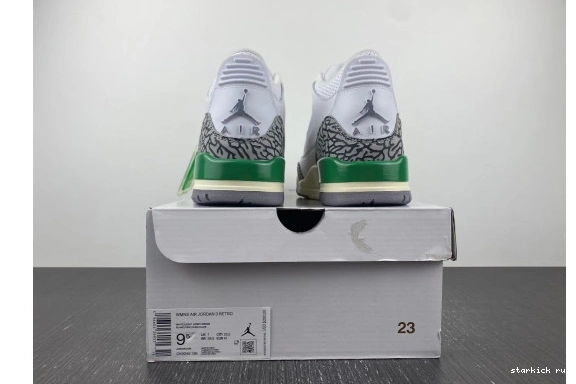 Green Jordan Lucky 3 CK9646-136 Retro CK9646-136 0204